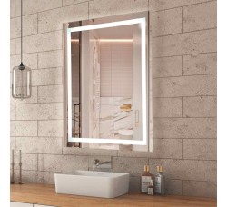 Зеркало для ванной комнаты и прихожей Verte c  LED-подсветкой и сенсорным выключателем